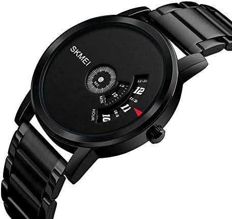 SKMEI 1260 Men's Full Steel Fashion Quartz Watch - Black