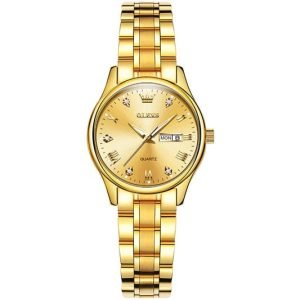Olevs Full Golden Women Watch