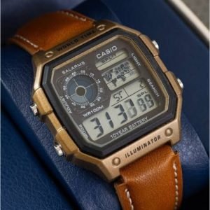 casio AE FRESH BROWN COLOUR